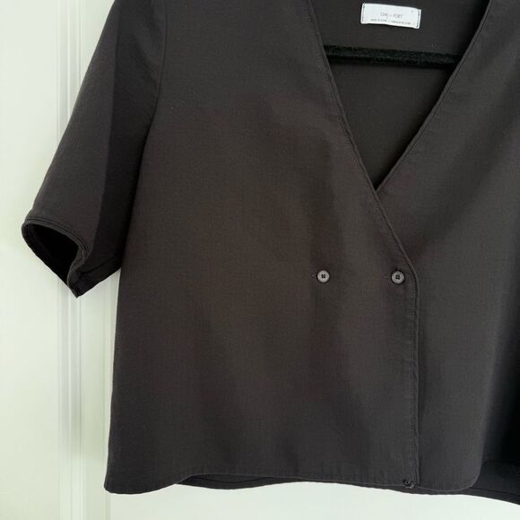 OAK + FORT | Tailored Short sleeve top - Picture 2 of 7